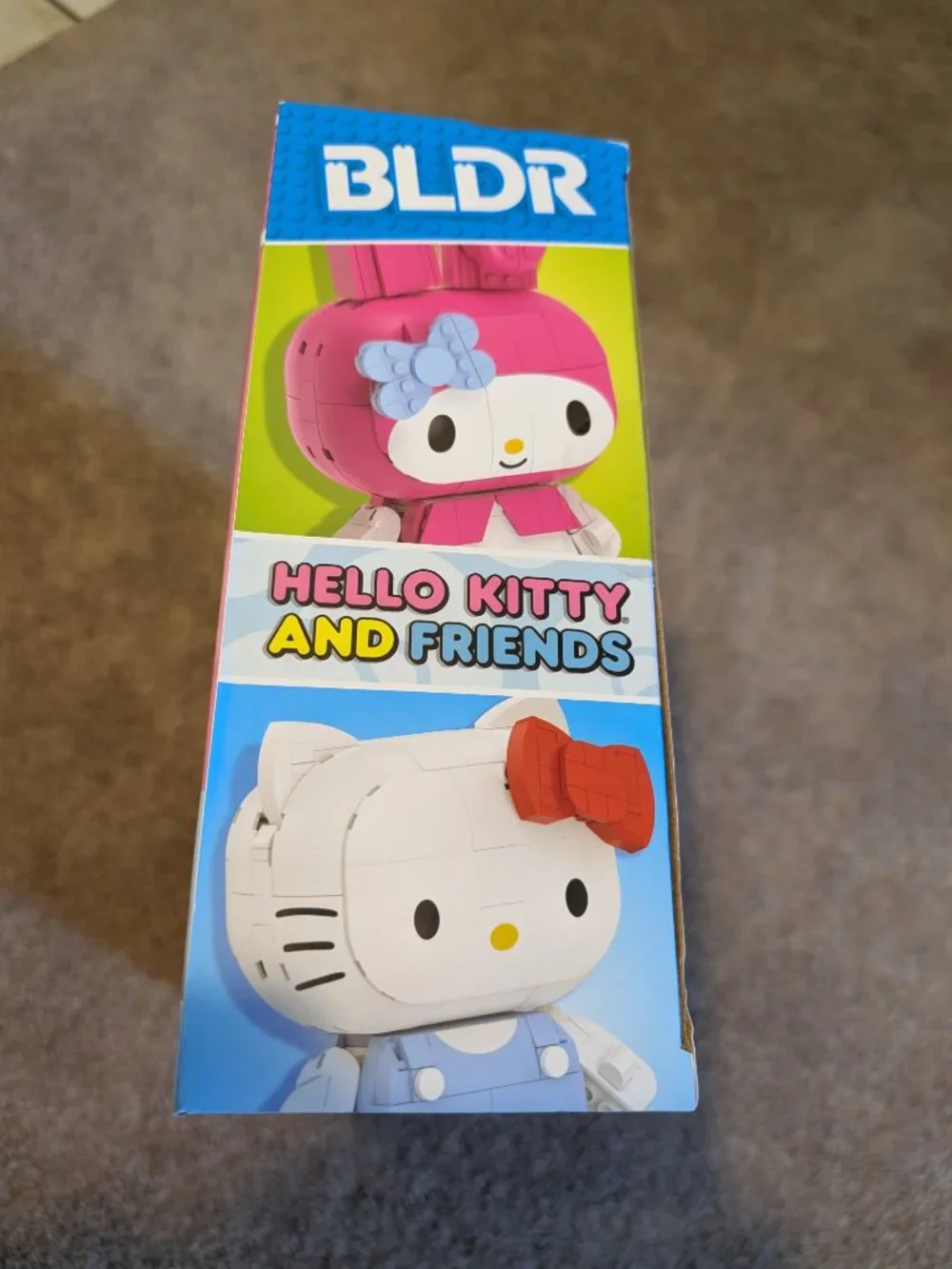 NWT BLDR Deluxe Large Buildable Character Hello Kitty & My Melody SEALED